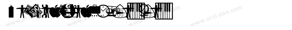 International Chunkfunk字体转换